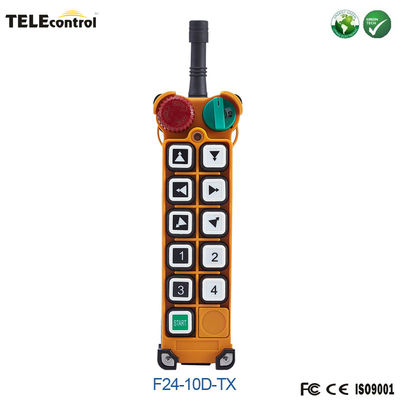 10 Keys 2 Steps Radio Remote Controller F24-10D Handhold Transmitter With EMS Start Button